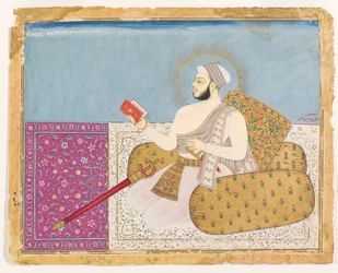 Akbar Shah, hijo del santo de Deccani Shah Raju, c.1670